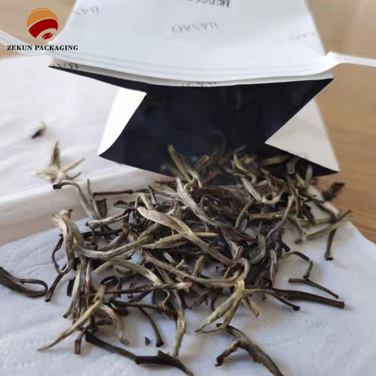 কাস্টমাইজড চা প্যাকেজিং ব্যাগ সিএমওয়াইকে গ্রাভুর মুদ্রিত আর্দ্রতা প্রতিরোধী এবং ধুলোরোধী অ্যালুমিনিয়াম ফয়েল পকেট