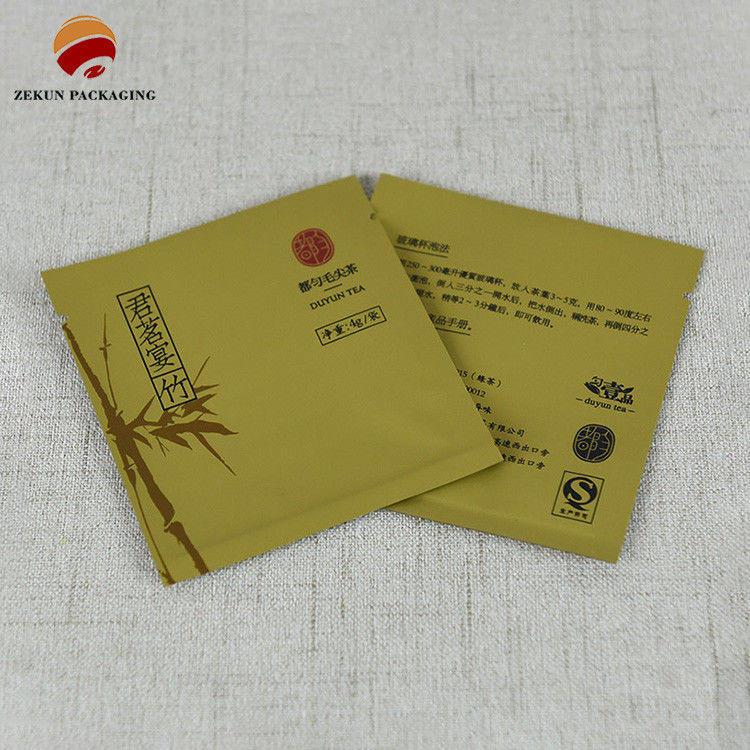 CMYK / PANTON ফুড প্যাকেজিং ব্যাগ পিইটি / AL / PE অ্যালুমিনিয়াম ফয়েল টেকসই প্যাকেজিং জন্য