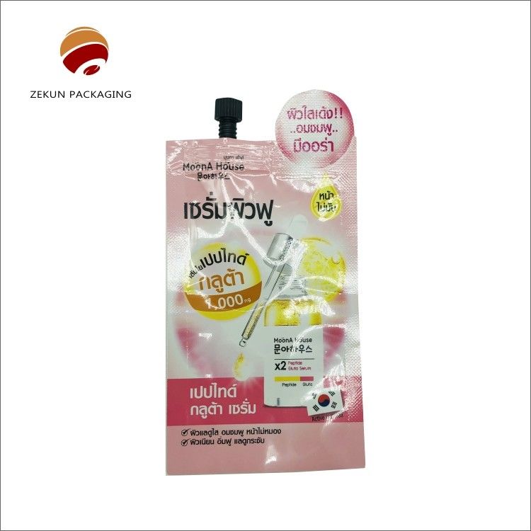 কাস্টম অর্ডার গৃহীত খাদ্য প্যাকিং ব্যাগ পুনরায় ব্যবহারযোগ্য 8.6 মিমি স্পাউট ব্যাস বা কাস্টম