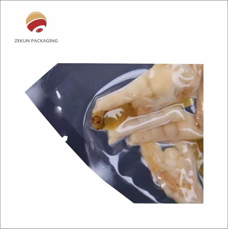 OEM প্রস্থ খাদ্য ভ্যাকুয়াম ব্যাগ সিলিং পদ্ধতি জিপার বা তাপ সিলিং সঙ্গে খাদ্য সঞ্চয় এবং সংরক্ষণ
