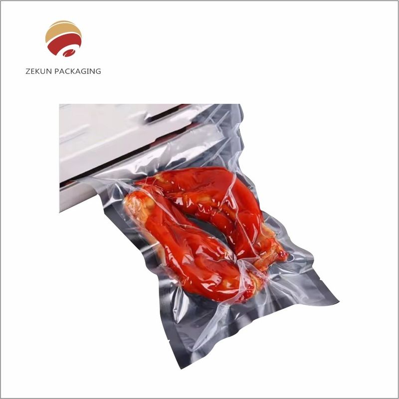 OEM প্রস্থ খাদ্য ভ্যাকুয়াম ব্যাগ সিলিং পদ্ধতি জিপার বা তাপ সিলিং সঙ্গে খাদ্য সঞ্চয় এবং সংরক্ষণ