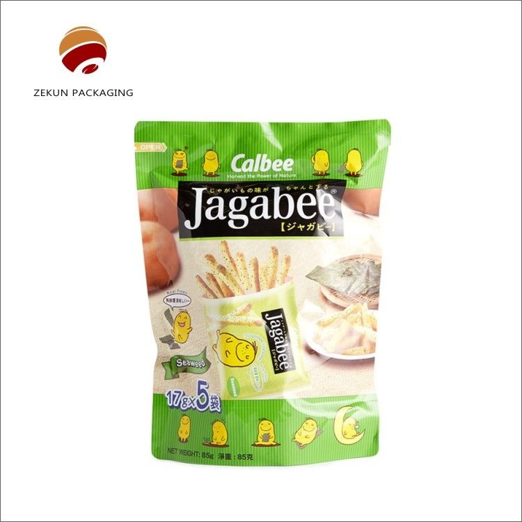 কাস্টমাইজড BOPP / Kraft কাগজ / PE খাদ্য প্যাকেজিং ব্যাগ সঙ্গে এবং কাস্টমাইজড আকার বেধ